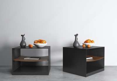 现代床头柜3D模型下载